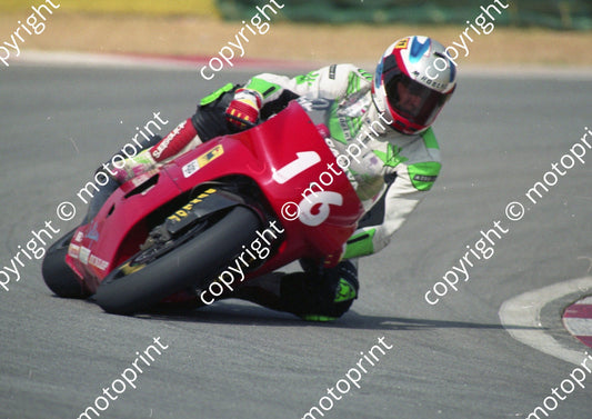 1992 Kya SA GP MC 500 16 Marco Papas Librenti Cagiva (Watling Photo)(2)