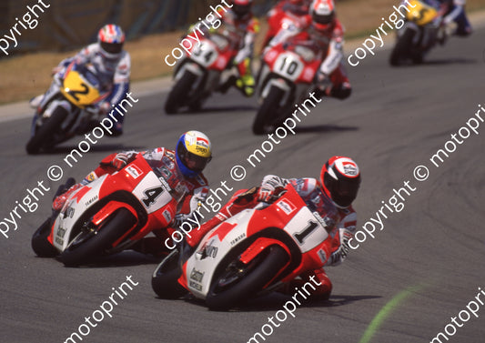 1992 Kya SA GP MC 500 1 Rainey 4 Koczinski Yamahas SCAN A3 (Watling)