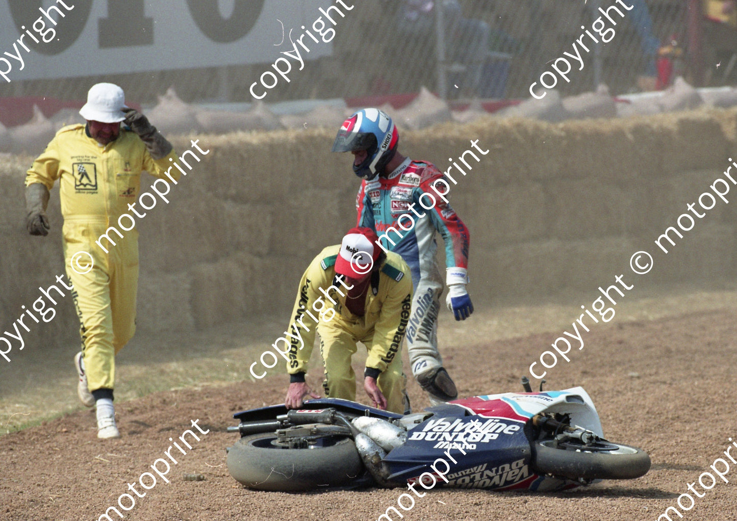 1992 Kya SA GP MC 500 21 P Goddard ROC Yamaha CRASH (Watling) (1)