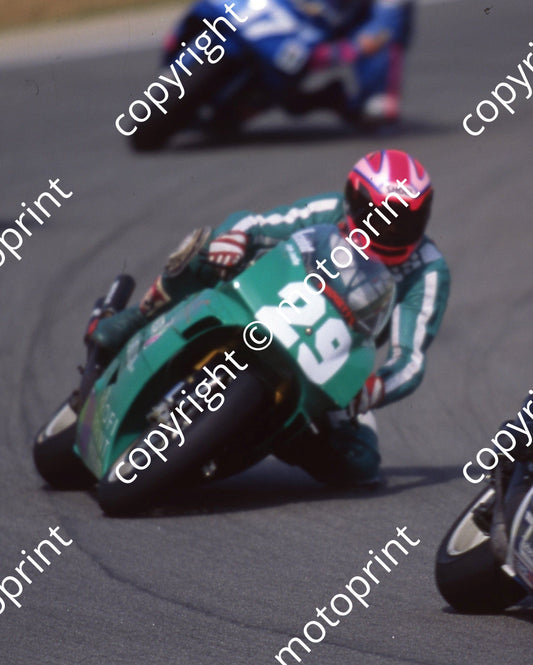1992 Kya SA GP MC 500 29 Andy Leuthe Harris Yamaha NOT SHARP (Watling Photo)