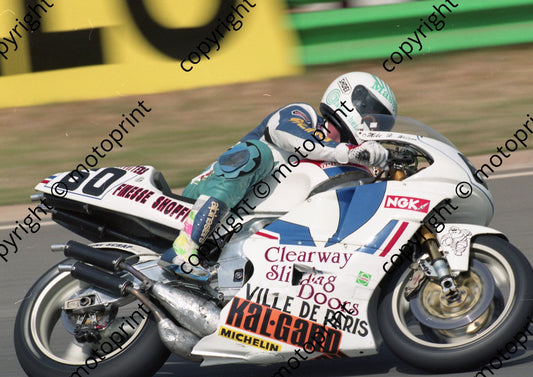 1992 Kya SA GP MC 500 60 Mike H Wilson Yamaha (Watling Photo)