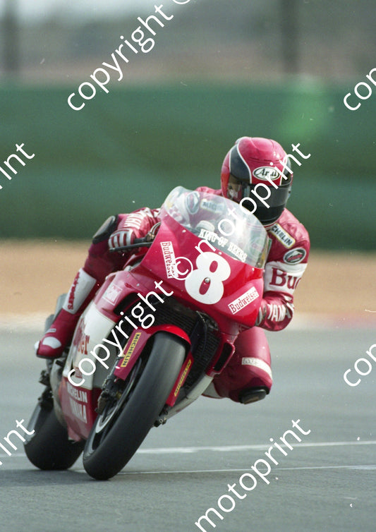 1992 Kya SA GP MC 500 8 Randy Mamola Yamaha (Watling)