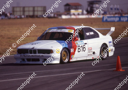 1992 Midvaal Wesbank B16 Tony Viana BMW 535i scan 20x30cm  (Roger Swan)