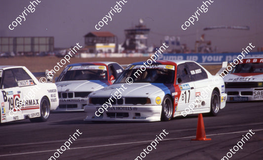 1992 Midvaal Wesbank B17 D Joubert B16 T Viana BMW 535i B19 J Coetzee Skyline (R Swan)