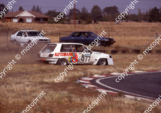 1992 Midvaal Wesbank D77 Steve Wyndham Toyota off track scan 20x30cm  (Roger Swan) (2)
