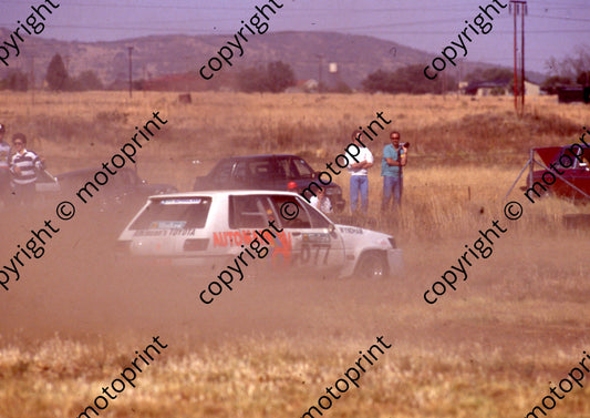 1992 Midvaal Wesbank D77 Steve Wyndham Toyota off track scan 20x30cm  (Roger Swan) (3)