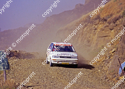 1992 NGK Mtn 10  Eric Sanders, Thilo van Westernhagen Toyota (courtesy R Swan) (36)