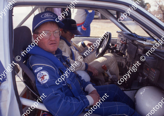 1992 NGK Mtn 3 Geoff Mortimer, Franz Boshoff Ford Confirm  (courtesy R Swan) (85)