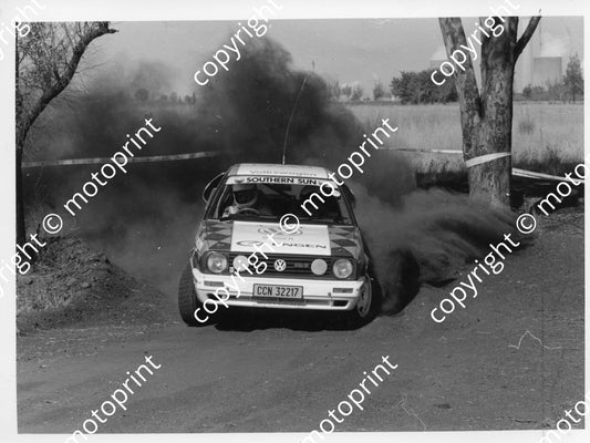 1992 NGK Mtn Trial Evertse Cuffley Golf GTi winners 183