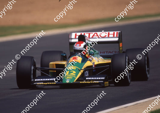 1992 SA GP 12 Johnny Herbert Lotus 102D (Watling)(4)