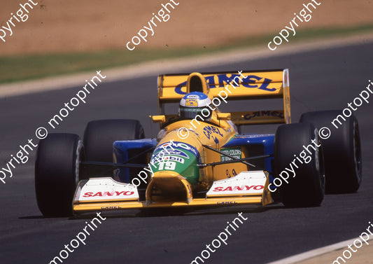 1992 SA GP 19 Michael Schumacher Benetton HB B191B (Watling) (2)