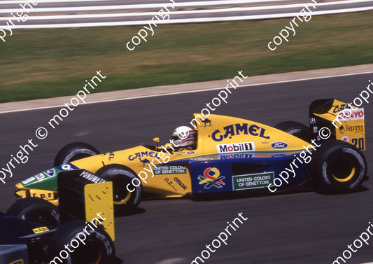 1992 SA GP 20 Martin Brundle Benetton HB B191B (Watling) (1)