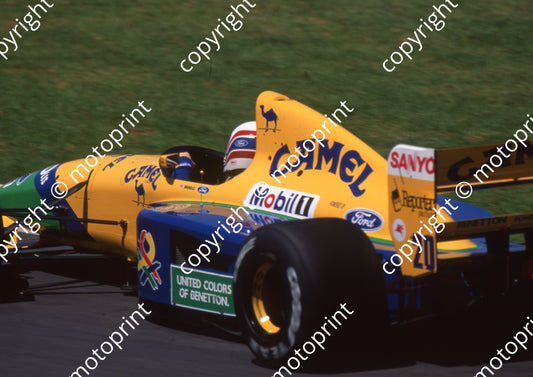 1992 SA GP 20 Martin Brundle Benetton HB B191B (Watling) (4)