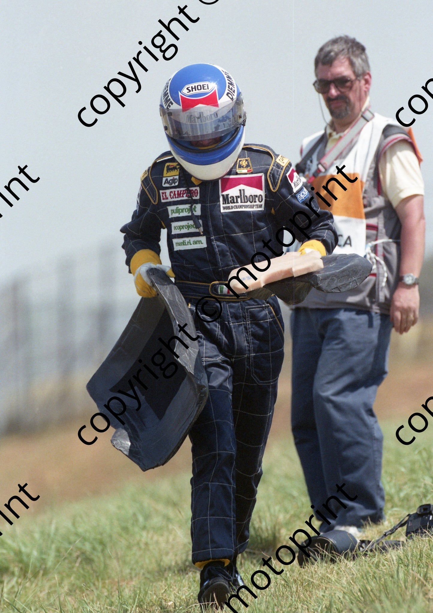 1992 SA GP 24 Gianni Morbidelli Minardi Lambo M191B (Watling) (2) (1)