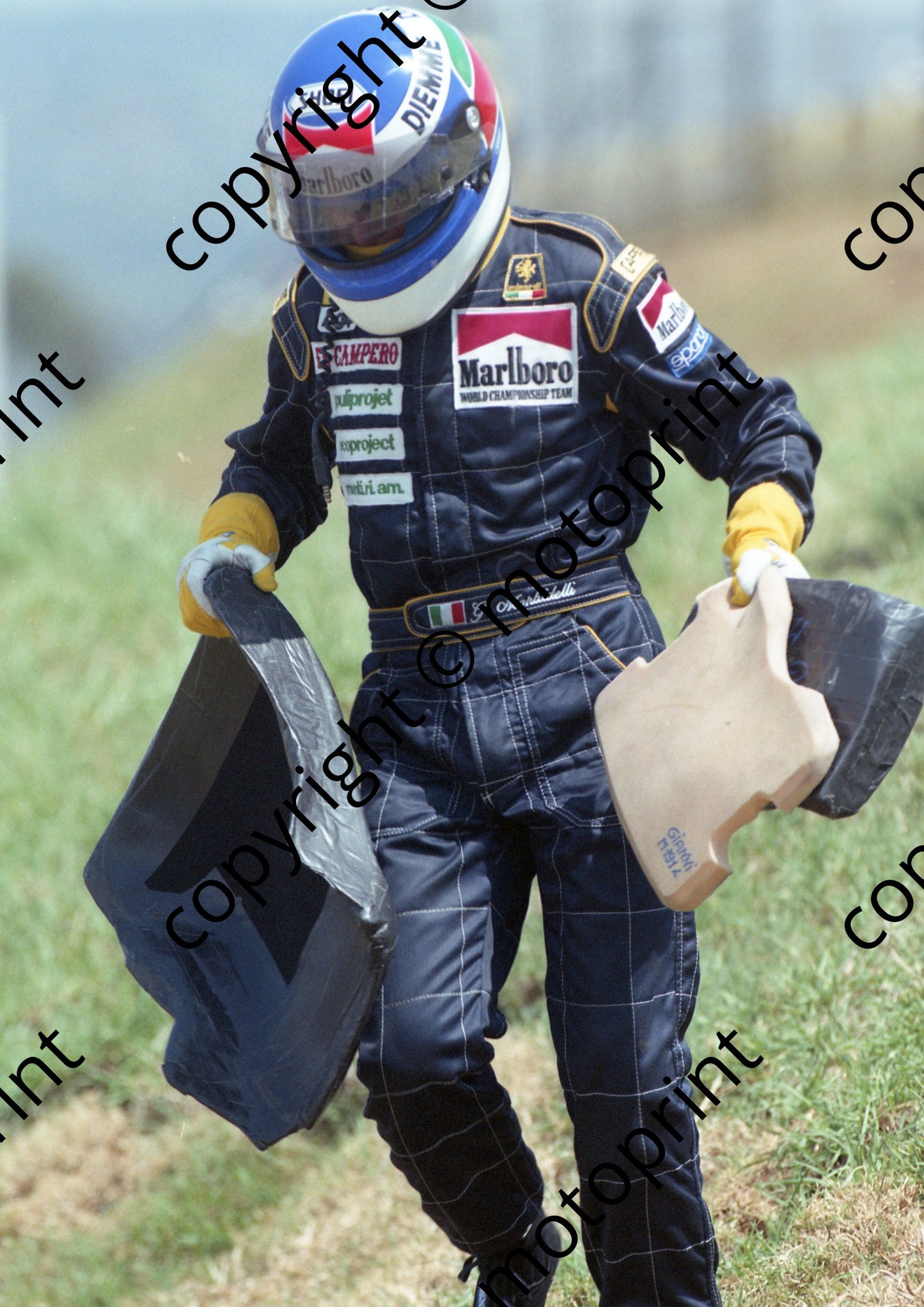 1992 SA GP 24 Gianni Morbidelli Minardi Lambo M191B (Watling) (3)