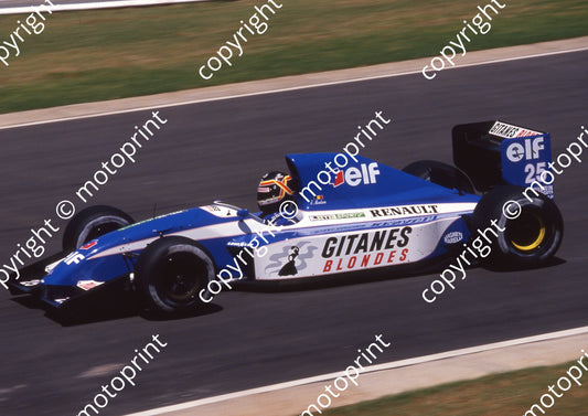 1992 SA GP 25 T Boutsen Ligier JS37 (Watling) (1)