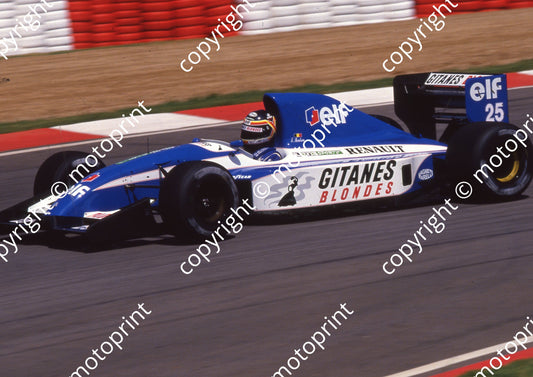 1992 SA GP 25 T Boutsen Ligier JS37 (Watling) (3)