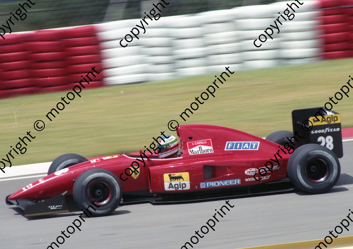 1992 SA GP 28 Ivan Capelli Ferrari F92A (Watling) (1)