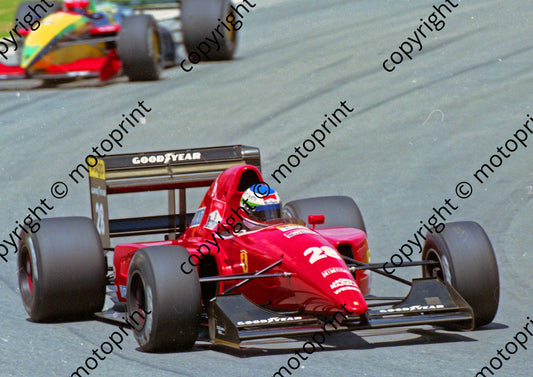 1992 SA GP 28 Ivan Capelli Ferrari F92A (Watling) (2)