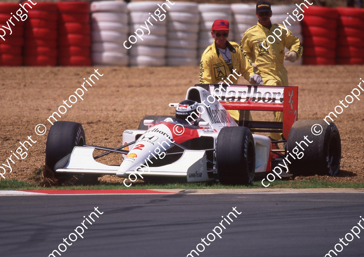 1992 SA GP 2 G Berger McLaren Honda MP4-6B (Watling)(4)