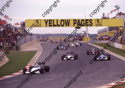 1992 SA GP 4 De Cesaris, 3 Gouillard 26 Comas 15 Tarquini (Watling)