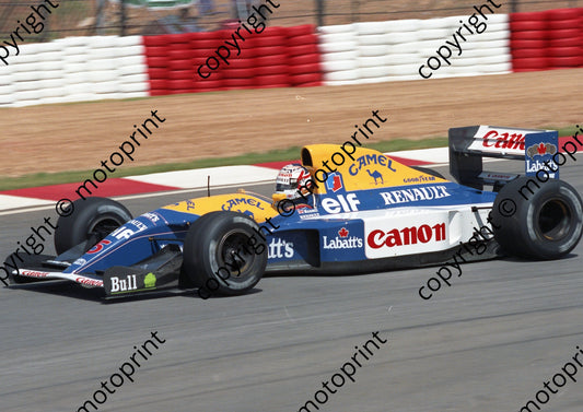 1992 SA GP 5 Nigel Mansell Williams Ren FW14B (Watling)(4)