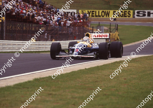 1992 SA GP 5 Nigel Mansell Williams Ren FW14B (Watling)(7)