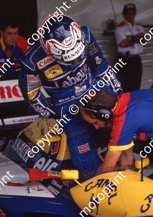 1992 SA GP 5 Nigel Mansell Williams Renault FW14B (Watling) (1)