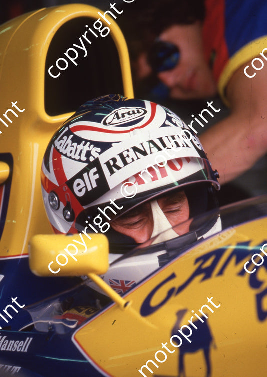 1992 SA GP 5 Nigel Mansell Williams Renault FW14B (Watling) (3)