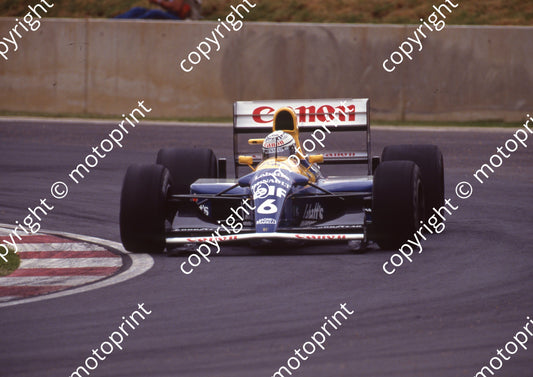 1992 SA GP 6 R Patrese Williams Renault FW14B (Watling)(5)