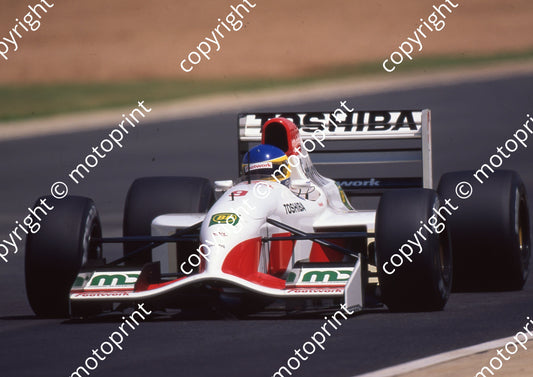 1992 SA GP 9 Michele Alboreto Footwork FA13 (Watling) (5)