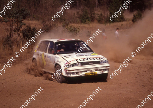 1992 Sasol 3 Serge Damseaux, Vito Bonafede Toyota NOTE DAMAGE (courtesy R Swan) (32)