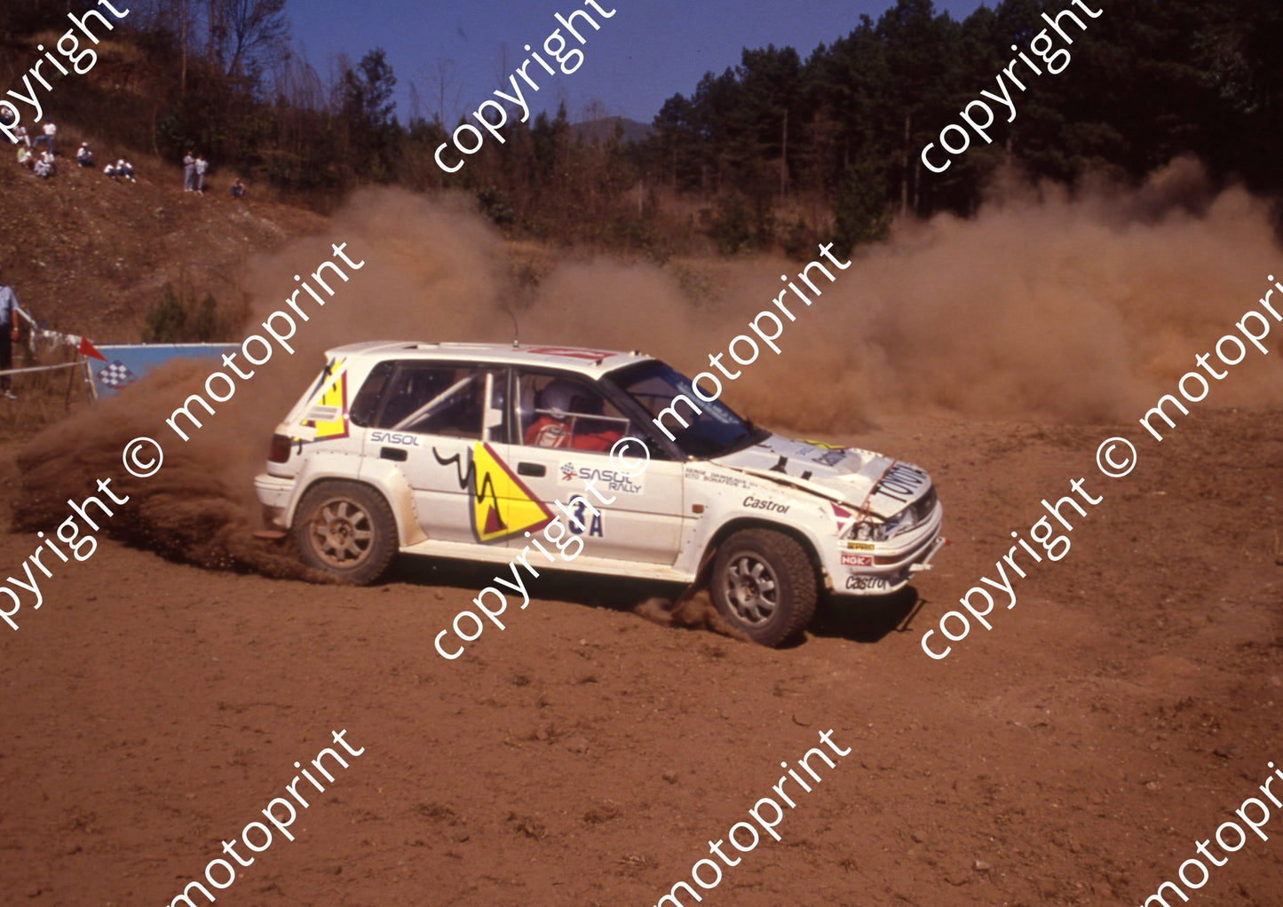 1992 Sasol 3 Serge Damseaux, Vito Bonafede Toyota NOTE DAMAGE (courtesy R Swan) (33)