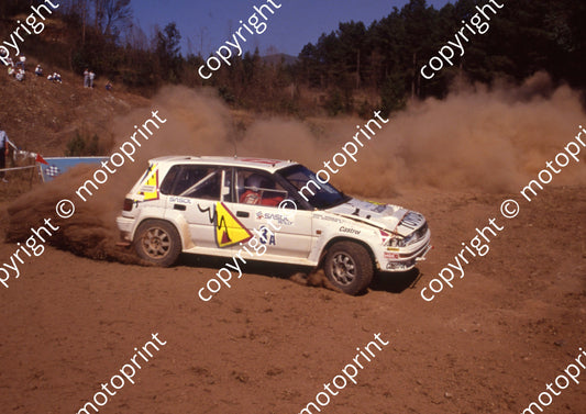1992 Sasol 3 Serge Damseaux, Vito Bonafede Toyota NOTE DAMAGE (courtesy R Swan) (33)