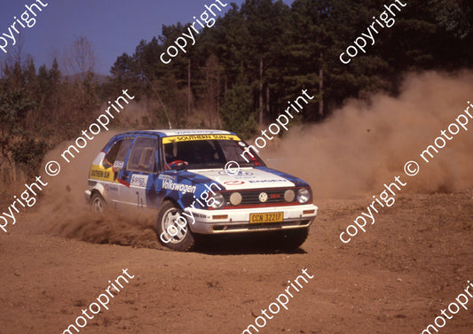 1992 Sasol 7 Johan Evertse, Peter Cuffley Golf check year (courtesy R Swan) (24)
