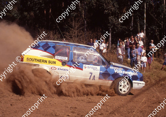 1992 Sasol 7 Johan Evertse, Peter Cuffley Golf check year (courtesy R Swan) (25)