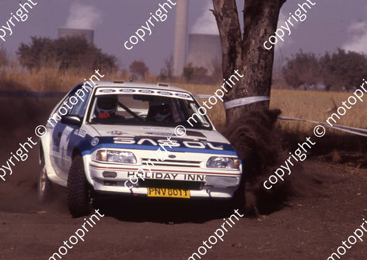 1992 Sasol 8 Glyn Hall, Martin Botha Ford Laser (courtesy R Swan) (19)