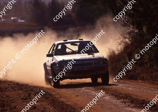 1992 Sasol 8 Glyn Hall, Martin Botha Ford Laser (courtesy R Swan) (20)
