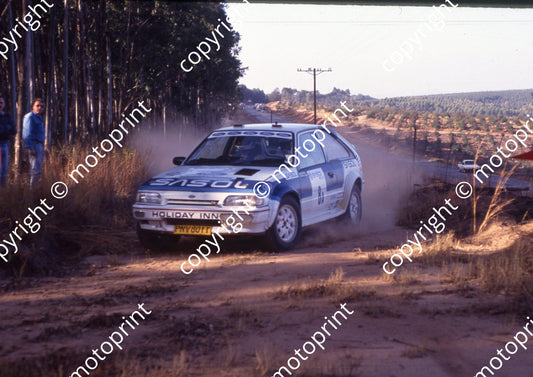 1992 Sasol 8 Glyn Hall, Martin Botha Ford Laser (courtesy R Swan) (21)