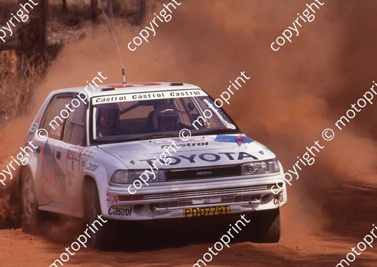 1992 Total lntnl 8 Enzo Kuun, J Sieling Toyota (Watling)