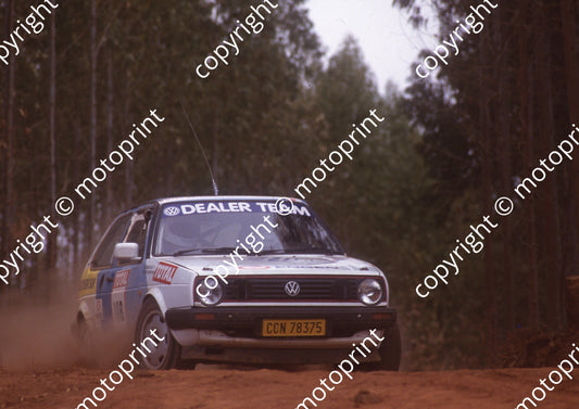 1992 Tour de Total 10 Jurg Nel, Martie Olivier Golf (Watling)