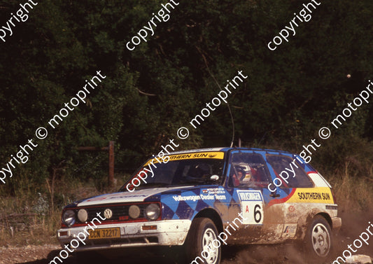 1992 VW Algoa 6 Johan Evertse,Peter Cuffley Golf Sync (Watling)  (2)