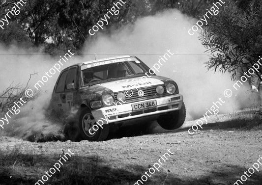 1992 VW Intnl 7 Jan Habig Wiley Harrington Golf (Watling)(2)
