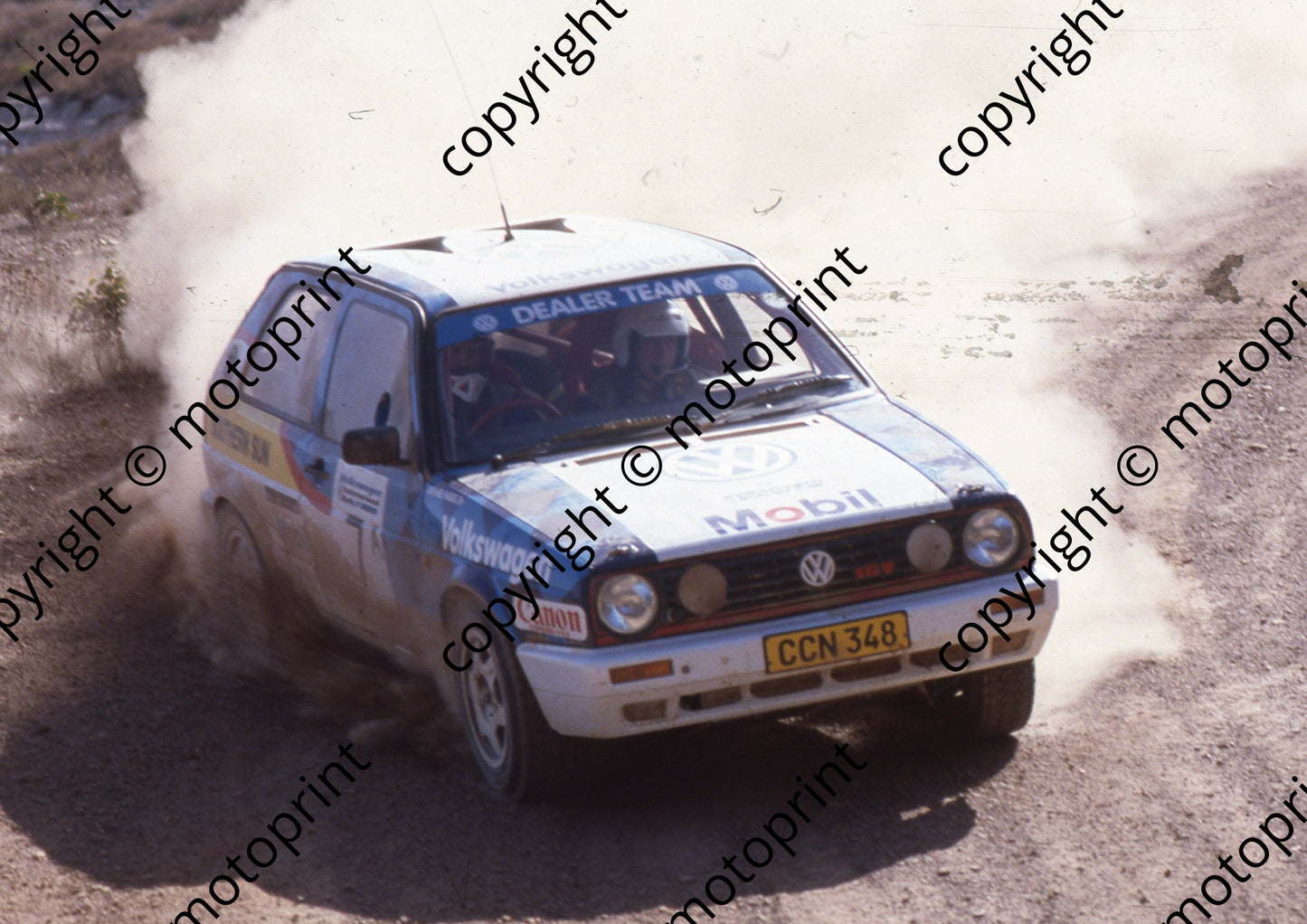 1992 VW Intnl 7 Jan Habig Wiley Harrington Golf (Watling)(4)