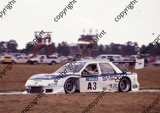 1992 Welkom Apr Wesbank A3 Sarel van der Merwe Ford Sapphire ( Roger Swan) (3)