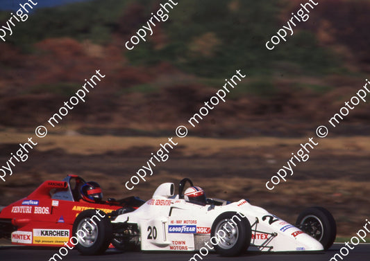 1992 Welkom FF 20 Jaki Scheckter Van Diemen (Watling)