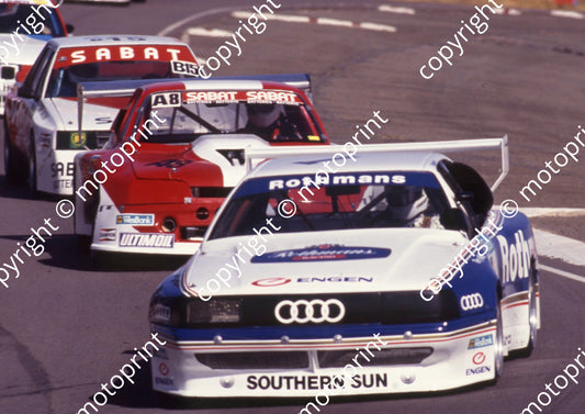 1992 Zkop Wes A1 Moss Audi A8 Eekhout Opel Rekord B15 Wilford Skyline  (R Swan)