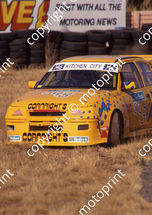 1992 Zkops Wesbank C43 Don Bruins Opel GSi SCAN 20X30CM  (RSwan) (1)