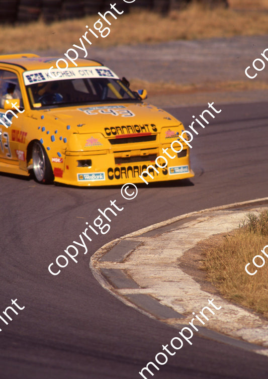 1992 Zkops Wesbank C43 Don Bruins Opel GSi SCAN 20X30CM  (RSwan) (2)