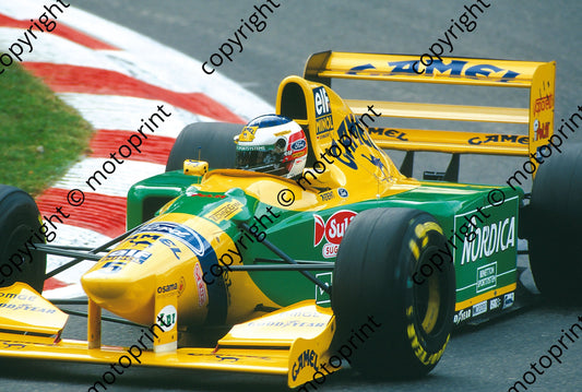 1993 Belgian GP Michael Schumacher Benetton Ford 193B